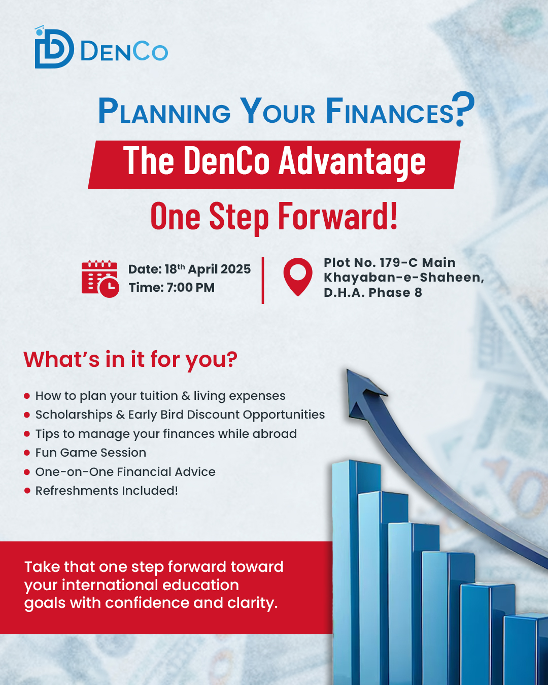 PLanning the finances 18-APRIL